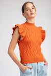 Carrot Cable Sweater