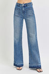 Wide Leg Pocket Denim