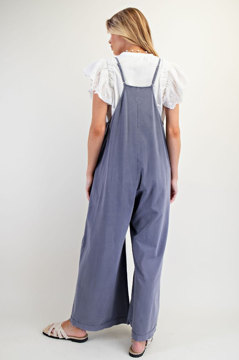 Blue Washed Jumpsuit