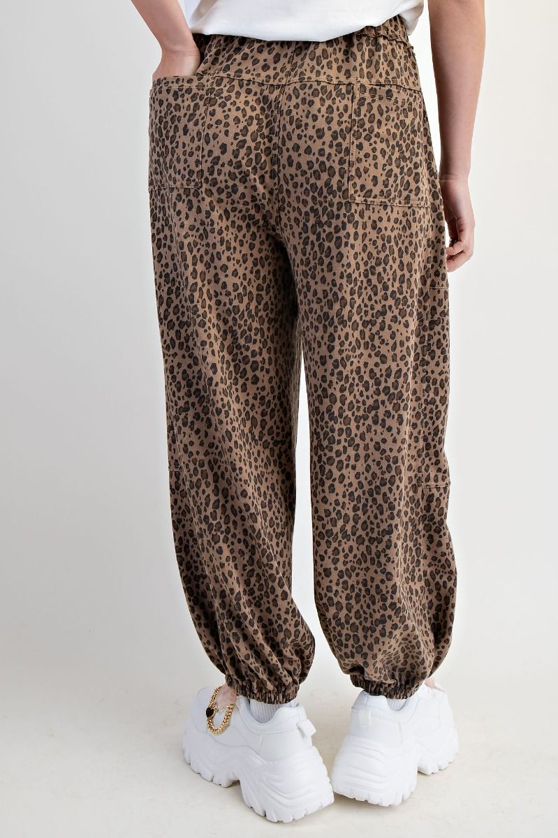 Animal Washed Terry Pants