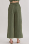 Olive Wide Leg