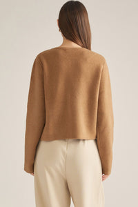 Camel Buckle Detail Jacket