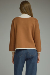 Caramel Classic Cardigan