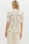 Garden Floral Top