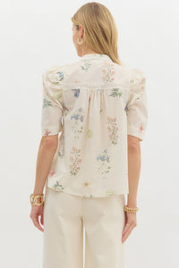 Garden Floral Top