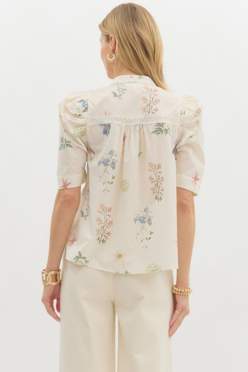 Garden Floral Top