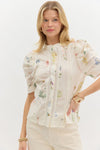 Garden Floral Top
