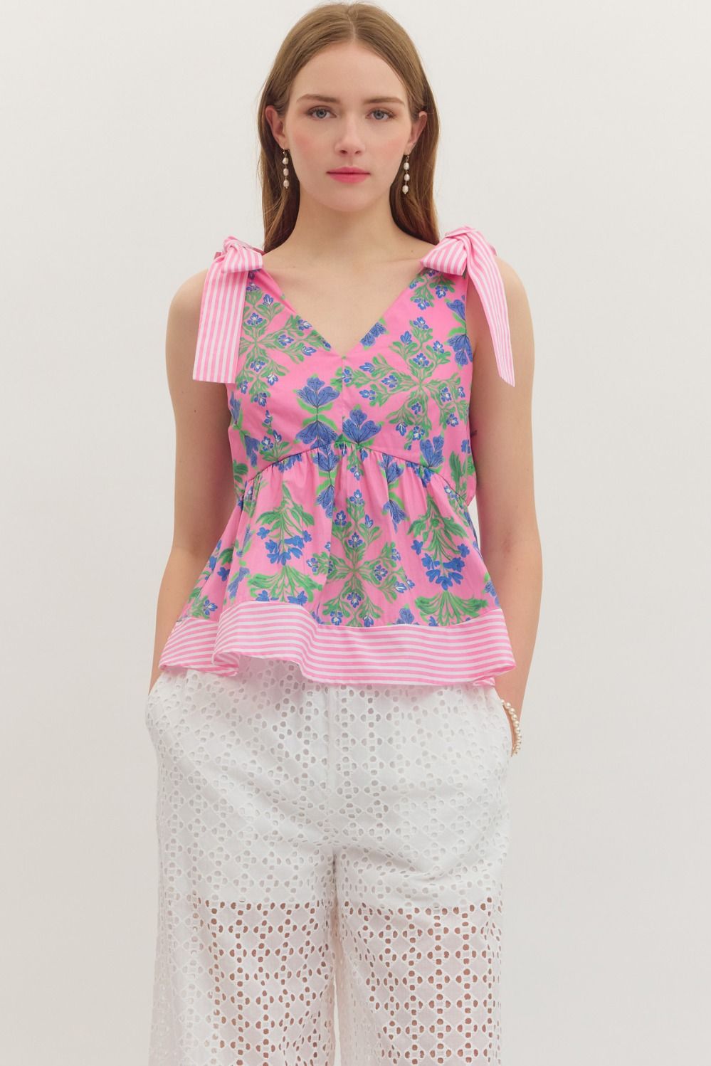 Pink Botanical Tank