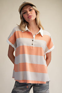 Rugby Stripe Henley