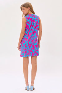 Magenta & Teal Tank Dress
