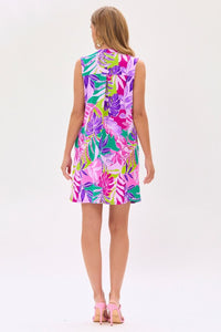 Pink Tropics Tank Dress