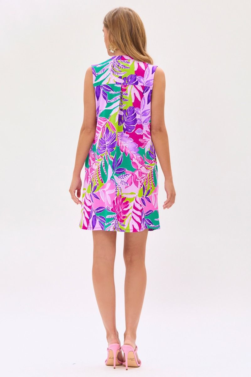 Pink Tropics Tank Dress