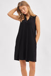 Solid Tank Dress