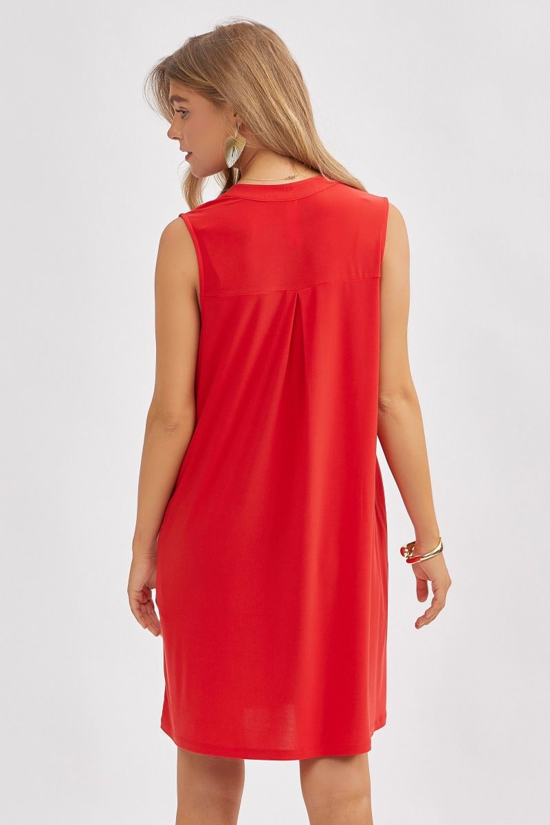 Solid Tank Dress