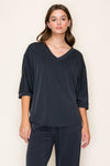 Charcoal Modal Top