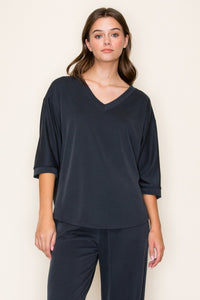 Charcoal Modal Top