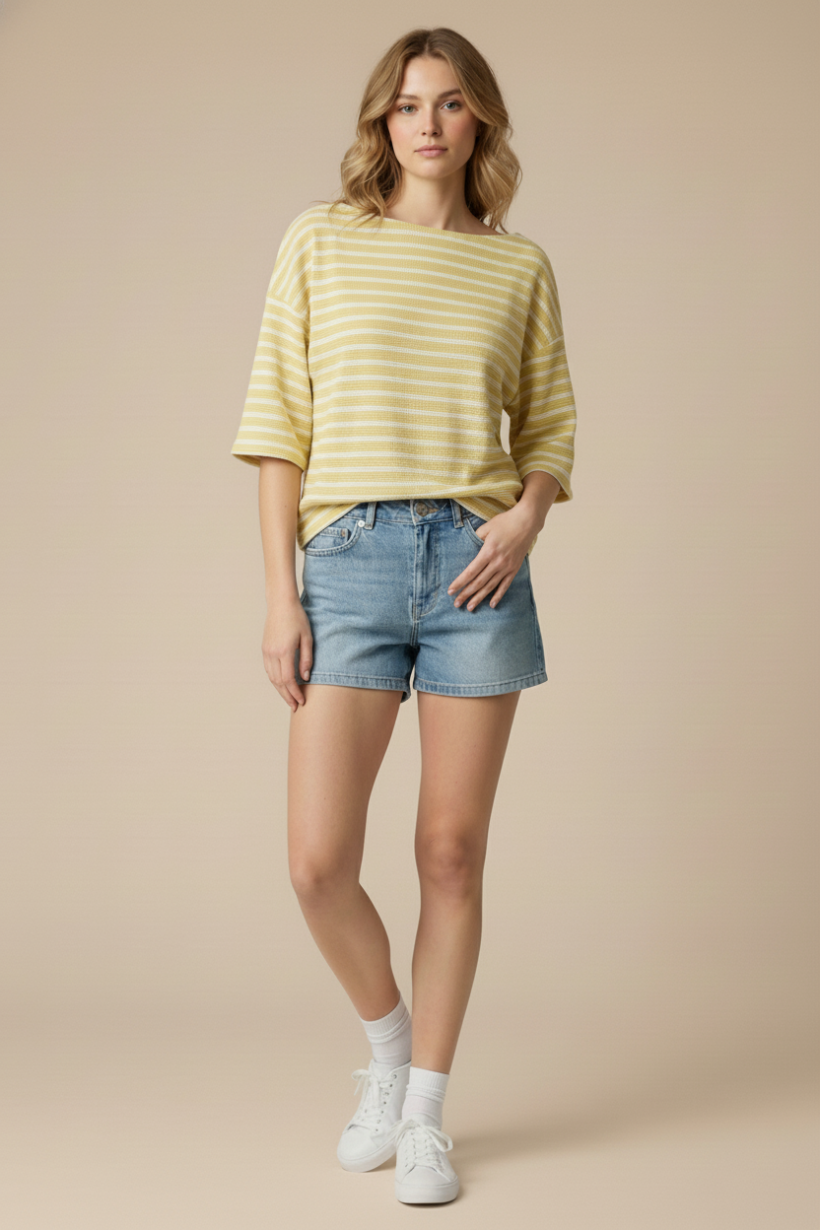 Yellow Stripe Cloud