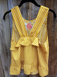Marigold Stripes Tank