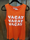 Orange Vacay Tank