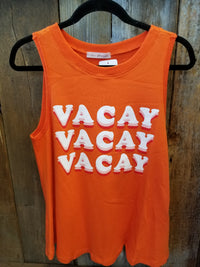 Orange Vacay Tank