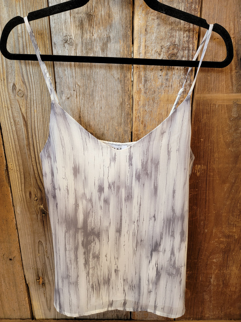 Grey Abstract Tank
